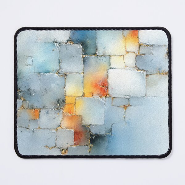 Item preview, Golden Fractured Blocks designed and sold by AquamaraArt.
