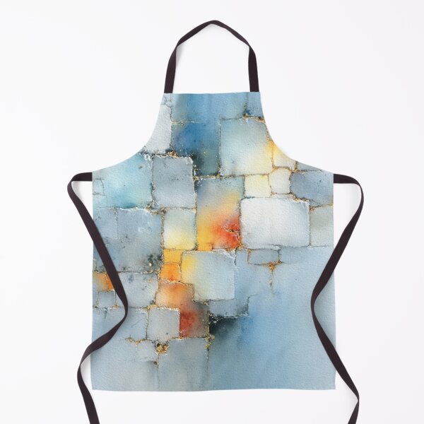 Item preview, Golden Fractured Blocks   designed and sold by AquamaraArt.