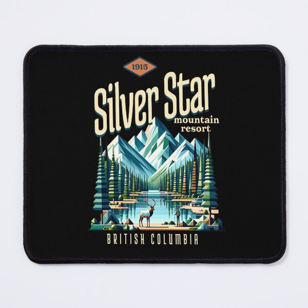 Item preview, Silver Star Ski Resort  designed and sold by TheEndDesign.