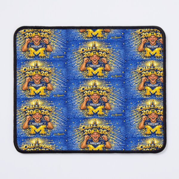 Item preview, Dusty May Michigan Wolverines NCCA Mens National Basketball Champions 2026 designed and sold by The Art Queen Of Michigan .