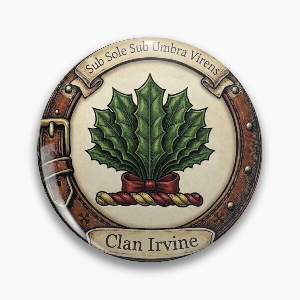 Item preview, Clan Irvine Crest designed and sold by BagTown Clans.