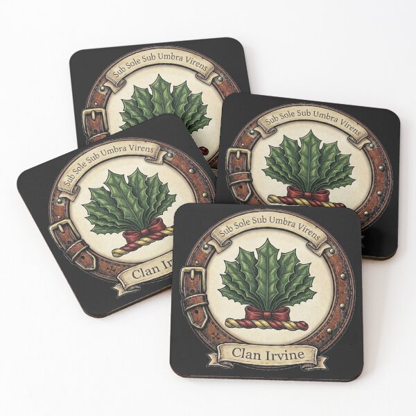 Item preview, Clan Irvine Crest designed and sold by BagTown Clans.