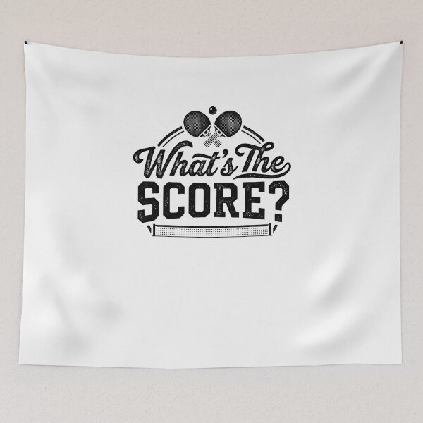 Item preview, What's The Score Ping Pong Player Table Tennis designed and sold by snowry.