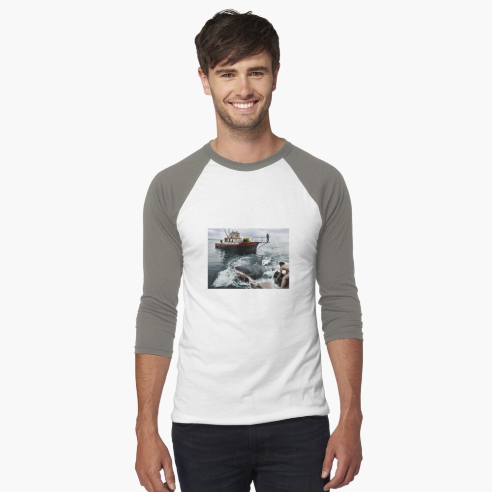 Aperçu de l'œuvre T-shirt baseball manches ¾ créée et vendue par saraboone98.