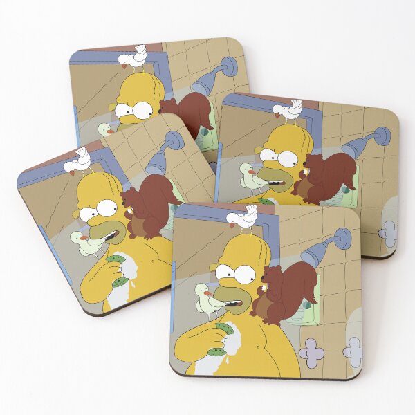 Item preview, Baño Homero Simpson Animales designed and sold by neftis-tienda.
