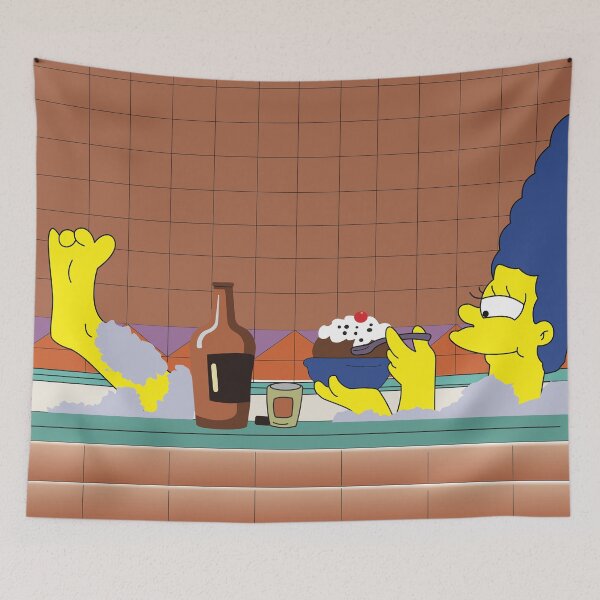 Item preview, Marge Simpson Relax Bathroom designed and sold by neftis-tienda.