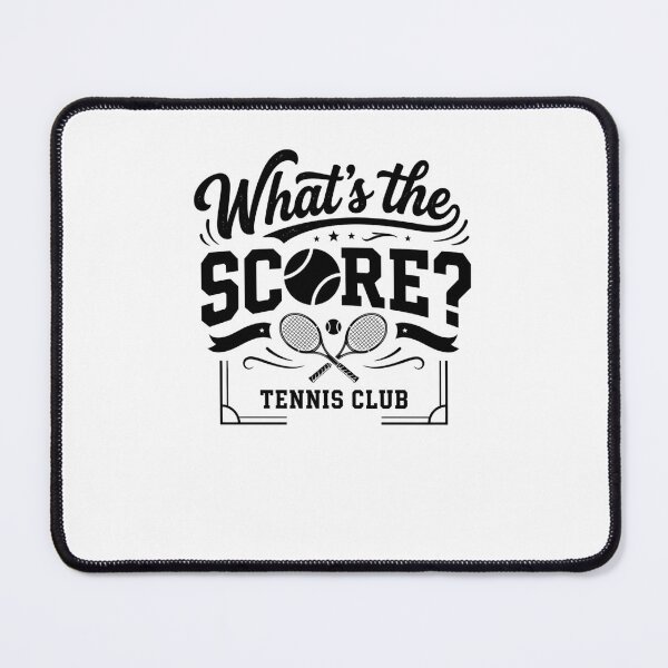 Item preview, What's the Score Tennis Player Racket Design designed and sold by snowry.