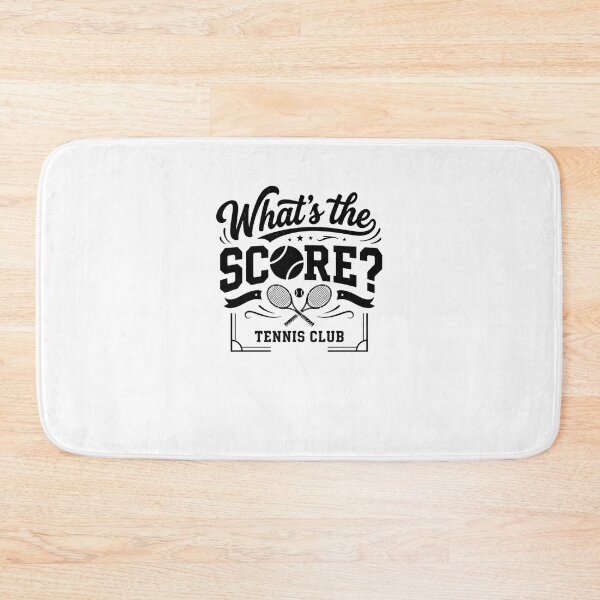 Item preview, What's the Score Tennis Player Racket Design designed and sold by snowry.