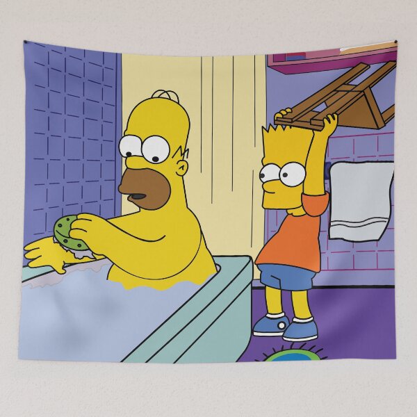 Item preview, Bart's Bathroom Chair Homer Simpson designed and sold by neftis-tienda.