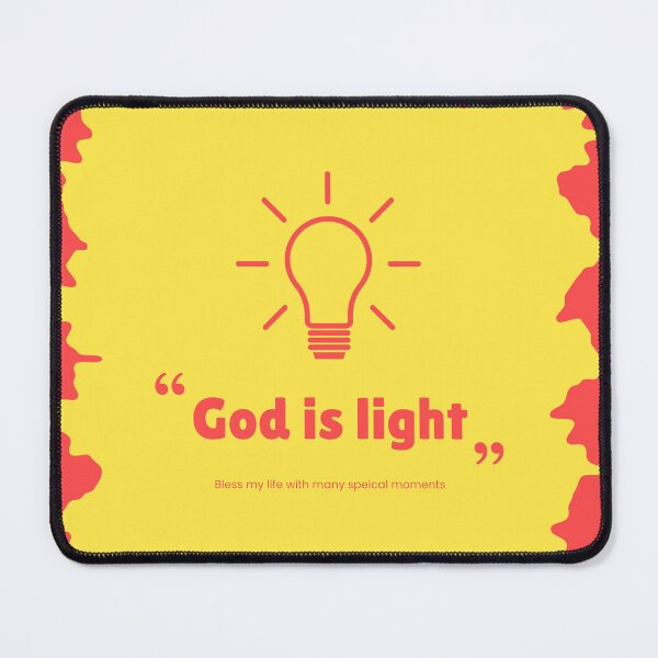 Item preview, God is light designed and sold by The Mat Labs.