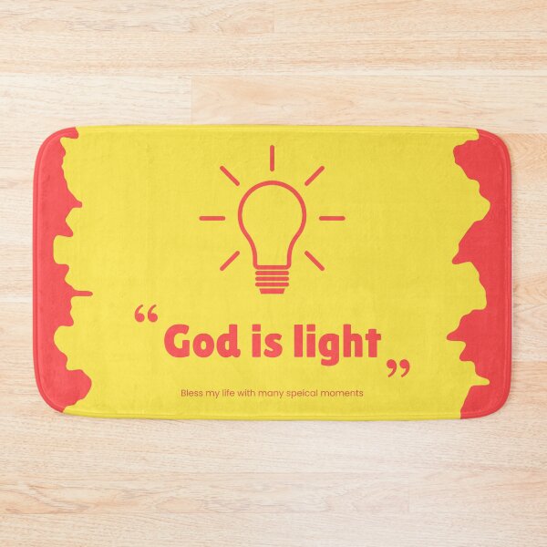 Item preview, God is light designed and sold by The Mat Labs.