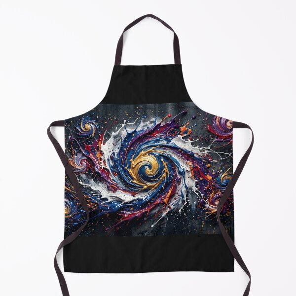 Item preview, Colorful Spiral Galaxy Abstract Cosmic Space Art designed and sold by Meteor Destroyer.