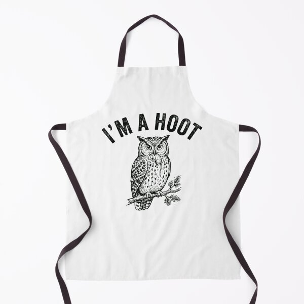 Item preview, Funny Owl with Mouse Hooting Bird Pun Design designed and sold by snowry.