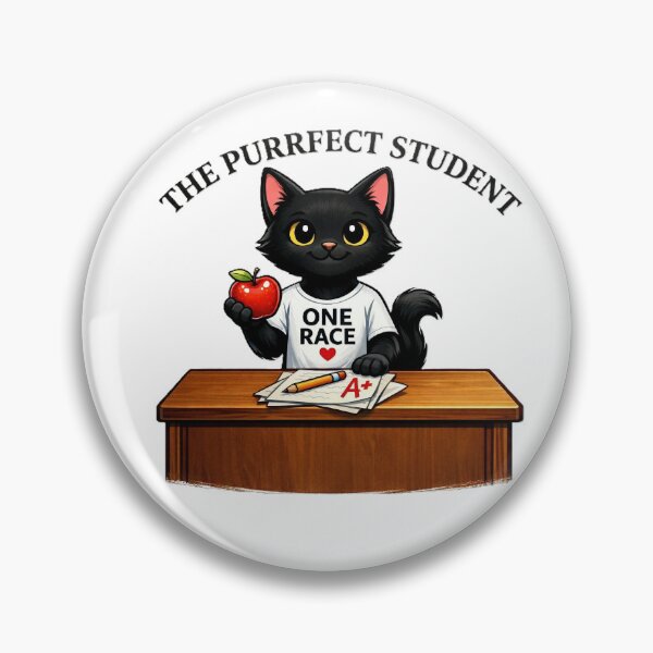 Item preview, Cinder is the Purrfect Student designed and sold by Cinderbox-Store.