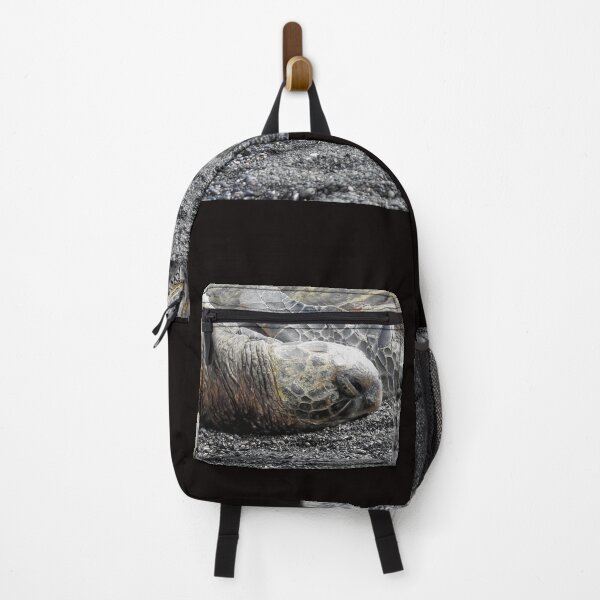 Item preview, Black Sand Beach Hawaiian Sea Turtles designed and sold by Bri-1.