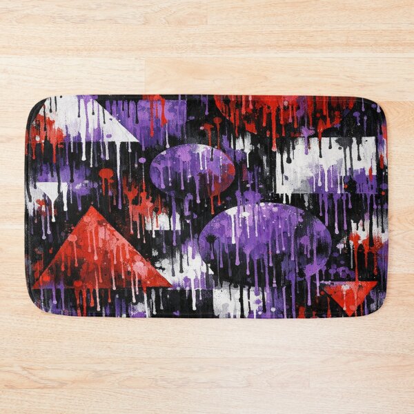 Item preview, dripping dimensions colorful geometric abstract designs designed and sold by SmashingDeals.