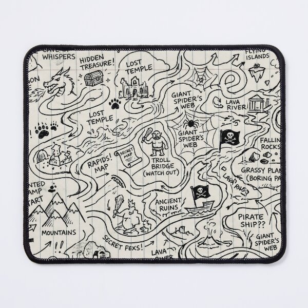 Item preview, Adventure Maze Map for Kids Fun Puzzle Activity Art designed and sold by Meteor Destroyer.