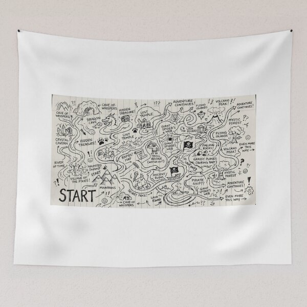 Item preview, Adventure Maze Map for Kids Fun Puzzle Activity Art designed and sold by Meteor Destroyer.