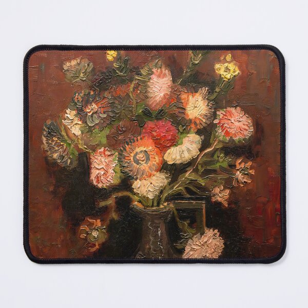 Item preview, Vincent van Gogh - Vase with Chinese Asters and Gladioli designed and sold by Jon-Baran.