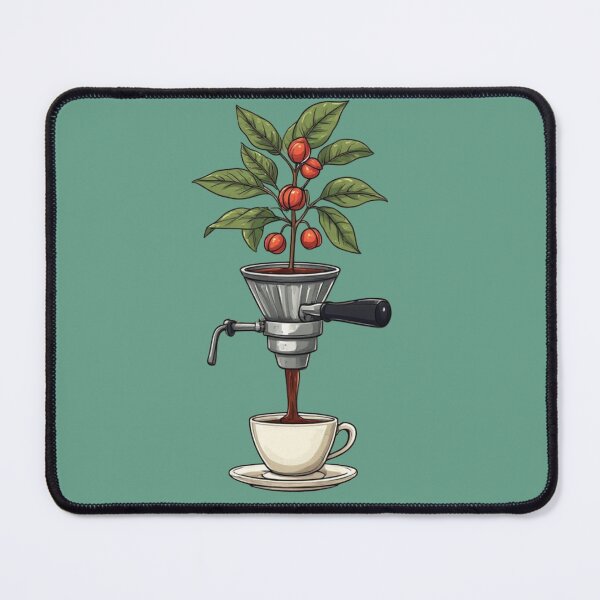 Item preview, Espresso Garden Bloom designed and sold by sanorastyle.