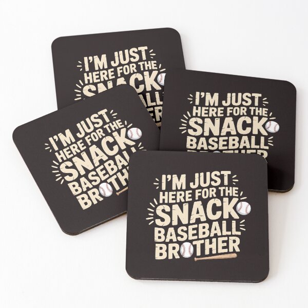 Item preview, I`m Just Here For The Snack Baseball Brother – Funny Baseball Brother Game Day designed and sold by Redgiant87x.