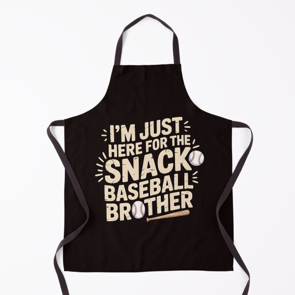 Item preview, I`m Just Here For The Snack Baseball Brother – Funny Baseball Brother Game Day designed and sold by Redgiant87x.