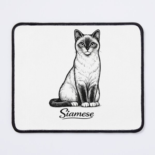 Item preview, Siamese Cat designed and sold by Trendythreads09.