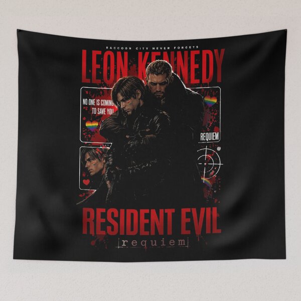 Item preview, Leon Kennedy <3 Chris Redfield v2 designed and sold by El Hermano Gym.