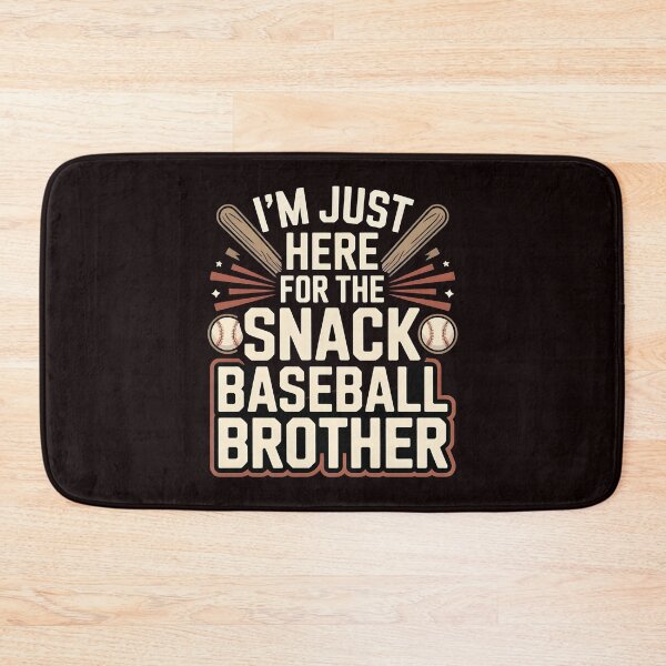 Item preview, I`m Just Here For The Snack Baseball Brother – Baseball League Game Day Humor designed and sold by Redgiant87x.