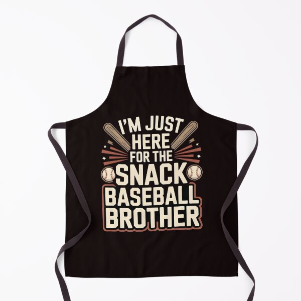 Item preview, I`m Just Here For The Snack Baseball Brother – Baseball League Game Day Humor designed and sold by Redgiant87x.