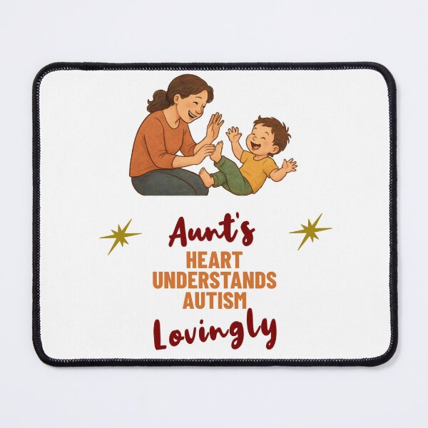 Item preview, Aunts Heart Understands Autism Lovingly Shirt designed and sold by PrintSparkDesigns.