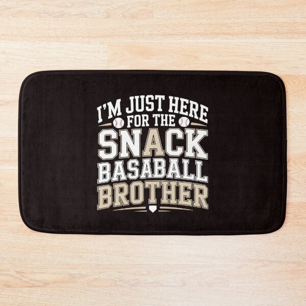 Item preview, I`m Just Here For The Snack Baseball Brother – Baseball Brother Snack Humor designed and sold by Redgiant87x.