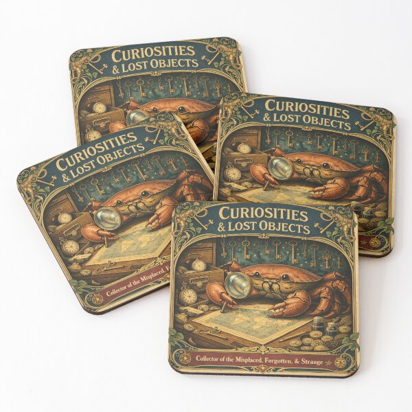 Item preview, Curiosities & Lost Objects – Vintage Crab Collector Art Nouveau designed and sold by Galskap.