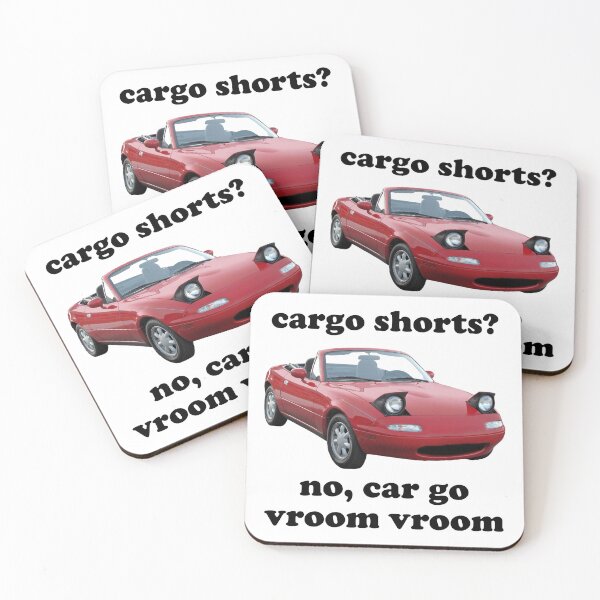 Item preview, cargo shorts? no, car go vroom vroom pun designed and sold by snazzyseagull.