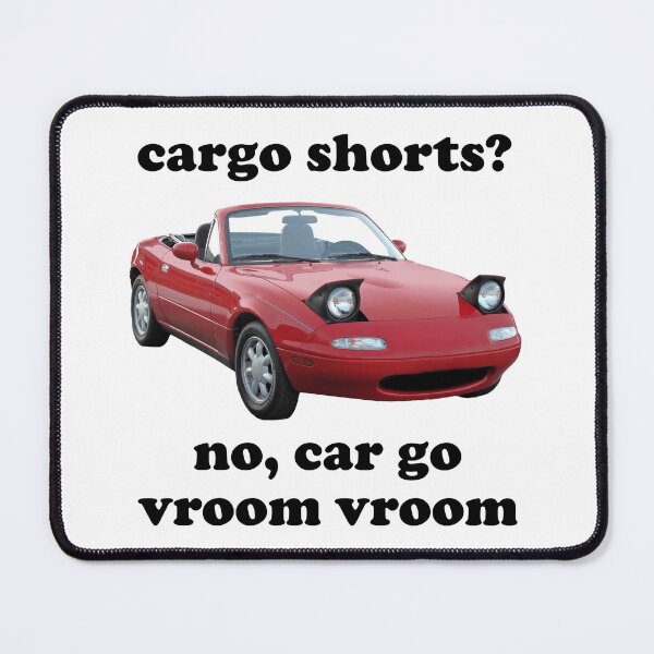 Item preview, cargo shorts? no, car go vroom vroom pun designed and sold by snazzyseagull.