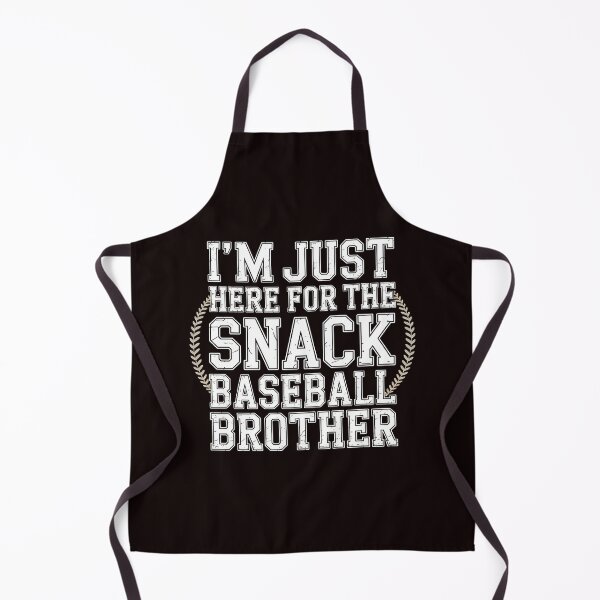 Item preview, I`m Just Here For The Snack Baseball Brother – Baseball Lover Brother Quote designed and sold by Redgiant87x.
