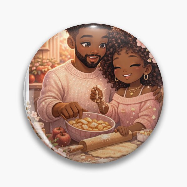 Item preview, Baking Apple Pie Cute Couple Sticker | Cozy Fall Aesthetic | Soft Girl Lifestyle Illustration | Comfort Food Vibes designed and sold by PrincSaraStudio.