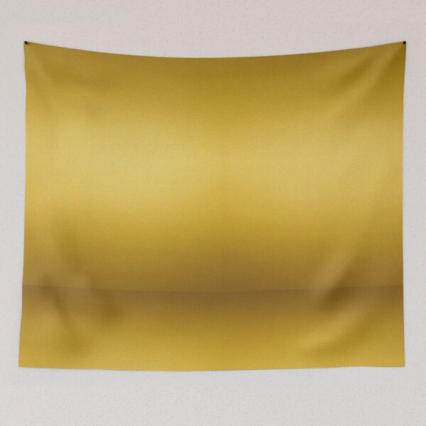 Item preview, Minimalist Golden Yellow Fabric Texture | Solid Warm Ochre Art designed and sold by Midnight Veil Designs.