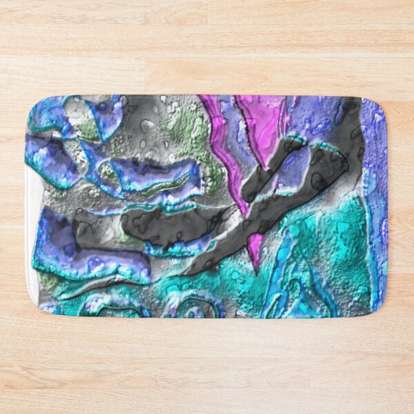 Item preview, golden relicsdark blend glass colorful geometric abstract design designed and sold by SmashingDeals.