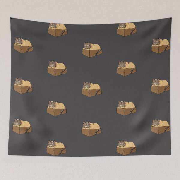 Item preview, Boxed Burrito Cat - Cozy Wrapped Kitty designed and sold by TeaAlchemist.