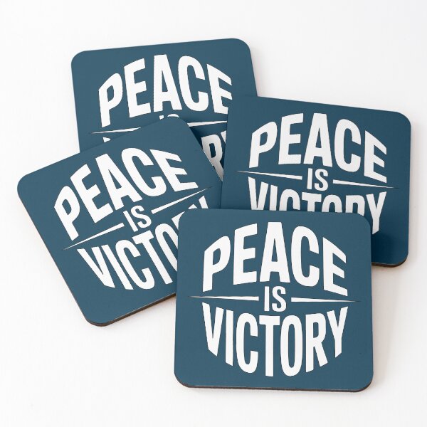 Item preview, Peace Is Victory – Anxiety & PTSD Recovery Gift designed and sold by ُEldalal-Design.