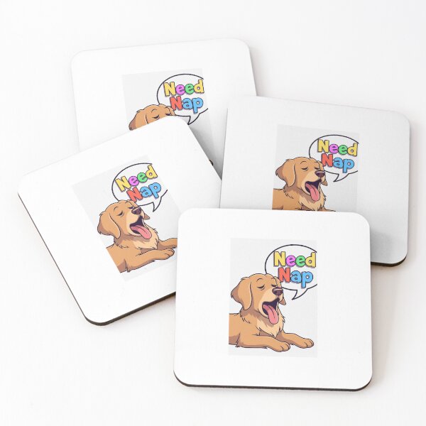 Item preview, Need Nap Dog – Sleepy Tired Puppy Meme Aesthetic designed and sold by Sticker shop 007.