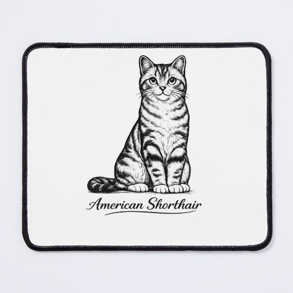 Item preview, American Shorthair Cat designed and sold by Trendythreads09.