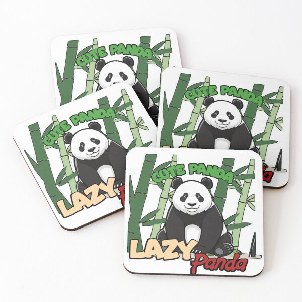 Item preview, Cute Lazy Panda Bamboo Forest Chill Aesthetic designed and sold by ArtdesignsA.