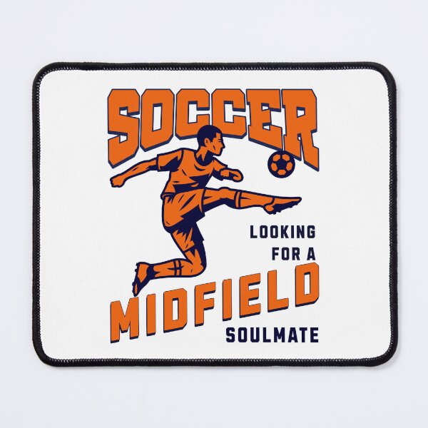 Item preview, Looking For A Midfield Soulmate Soccer Player Design designed and sold by Abaseen.
