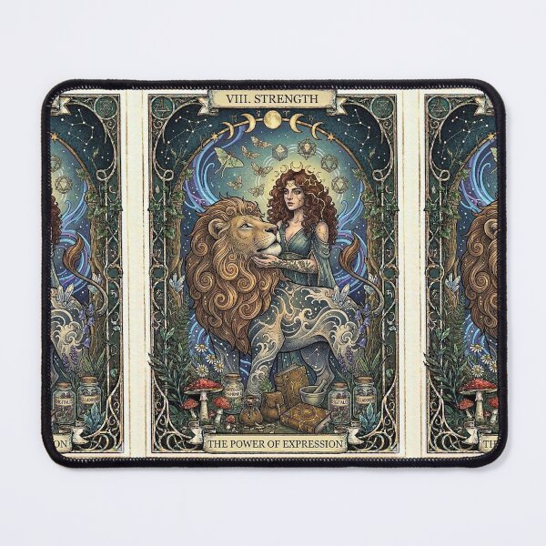 Item preview, Strength Power of Expression Tarot Art designed and sold by elaemor-art.