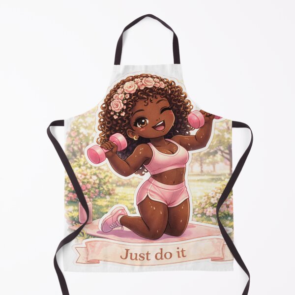 Item preview, Cute Workout Motivation Sticker | Soft Girl Fitness Aesthetic | Gym Girl Illustration | Self Love Fitness Vibes designed and sold by PrincSaraStudio.