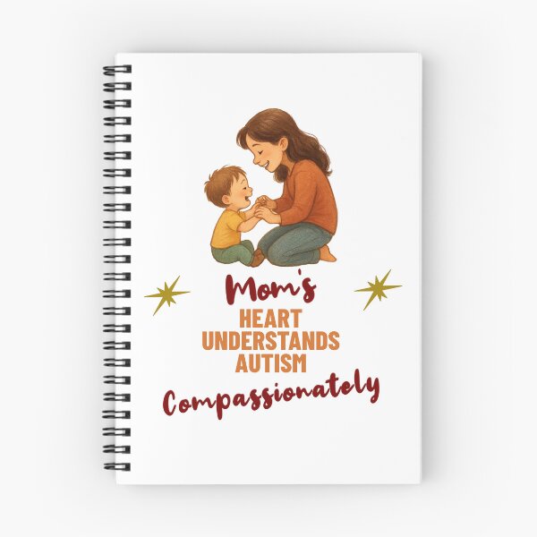 Artikelvorschau, Moms Heart versteht Autismus mitfühlend entworfen und verkauft von PrintSparkDesigns.