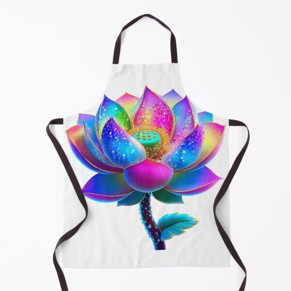 Item preview, Vibrant Rainbow Lotus Bloom designed and sold by Asapusri.