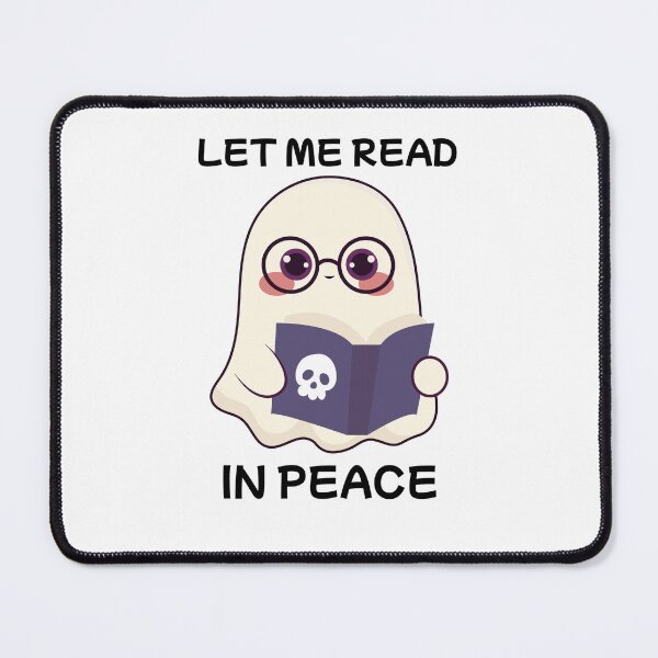 Item preview, Little ghost who reads designed and sold by Crea2lulu.